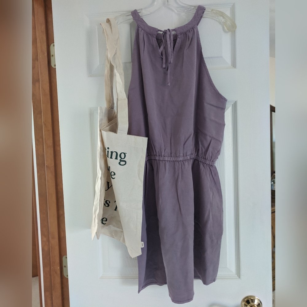 Tentree Cypress Dress and Tote Bag - Picture 2 of 2